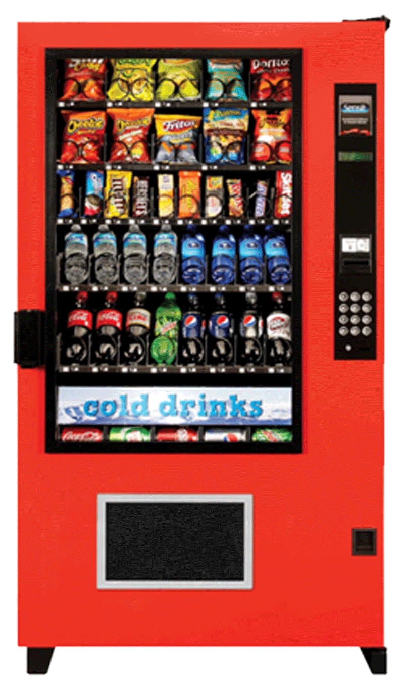 AMS Outsider outdoor high-security vending machine